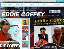 Tablet Screenshot of eddiecoffey.com